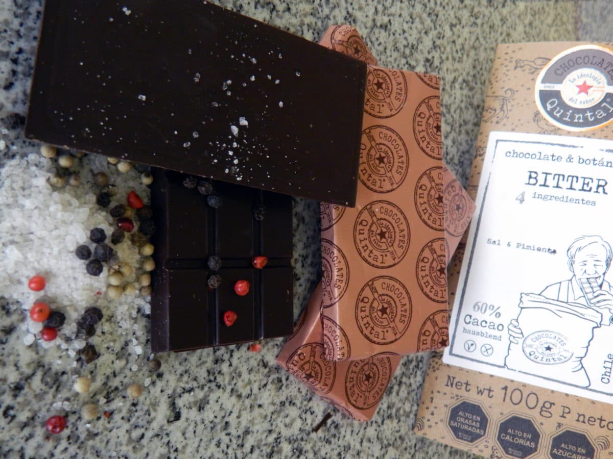 Chocolate Bitter Sal & Pimienta Destilados Quintal