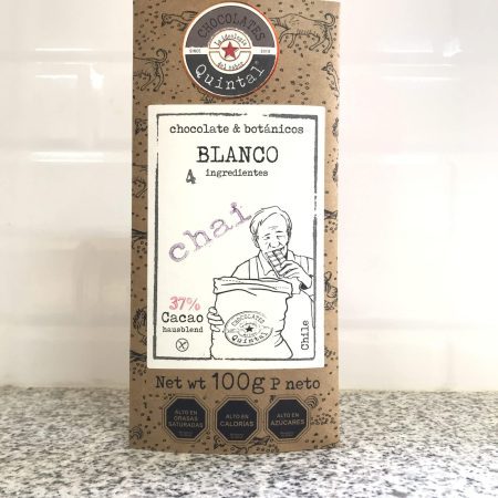 Chocolate Blanco Chai 37% cacao