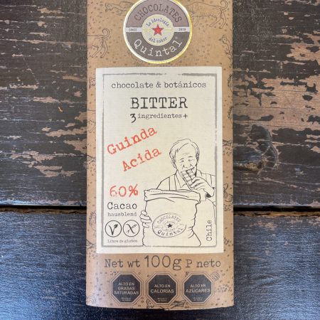 Chocolate Bitter Guinda Acida 60%