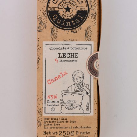 Barra Chocolate Leche Canela [1 KILO]