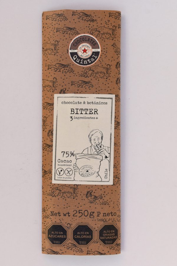 Barra Chocolate Bitter 75% [1 KILO] - Imagen 2